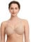 Chantelle Women's, C MAGNIFIQUE, Covering Molded Bra, Women's invisible lingerie, Off-white (Nude Wu), 38 / E