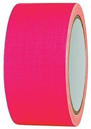 PA-WORLD NEON Gaffa Tape Klebeband UV-aktiv 50mm x 25m pink