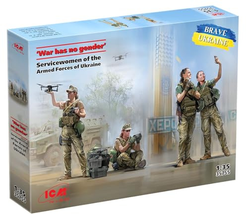 ICM 1:35 Krieg hat kein Geschlecht, Frauen der ukrainischen Armee