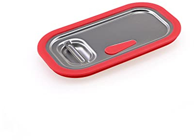 TeknoStahl GN Behälter Gastronorm 1/4 Edelstahl Silikon Deckel