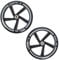 Apollo City Scooter 200mm Ersatzräderset - Pro Wheels mit ABEC 7 Kugellager, Roller Rad Ersatz-Räder passend City-Scooter, auch als LED-Rollen erhältlich