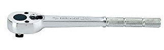 KING TONY 477910B Cliquet 1/2 Standard, 250 mm, Noir