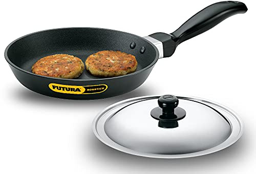 Futura Non-Stick Frying Pan with Lid, 18cm