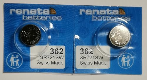 Deux pile renata 362 SR721SW