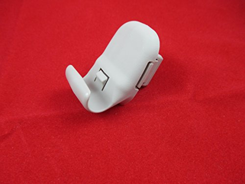 Mazda 2, 3, 5, CX-9 & CX-7 New OEM grey sun visor clip LC62-69-261B-75 by Mazda