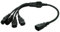 Eonvic IEC 320 netzkabel 4 x c13 C14 Male to 4XC13 Female 4fach Splitter Y-Kabel