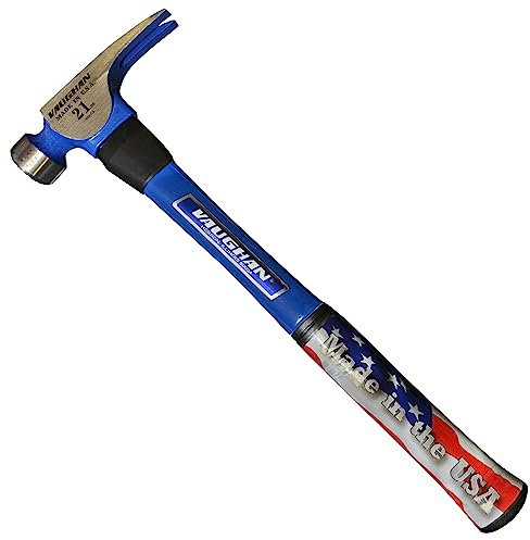 VAUGHAN California Framer Hammer, 595.3 g, iniciador de uñas, fabricado en los Estados Unidos, CF21FG, VN11650