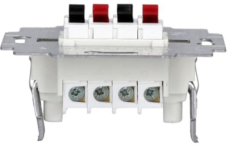 Busch-Jaeger 0248/04-101 Stereo-Lautsprecher-Anschlussdose Alpinweiß 2CKA000230A0403