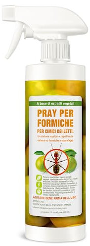 EcoRaider Natural Ant Spray (480ml), Instant Eradication Includes Fire Ants + Lasting Prevention, Non-Toxic + Safe for Children & Pets