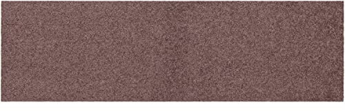 Salonloewe Fußmatte waschbar Schuhparkplatz Nougat 30x100 cm Fussabtreter einfarbig Eingangs-Matte