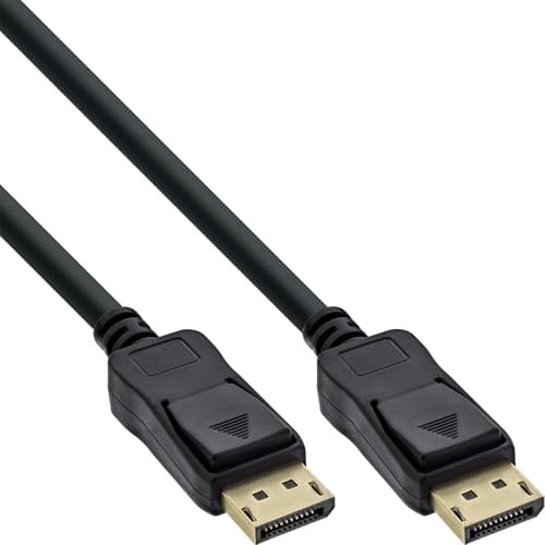 InLine 17101P DisplayPort Kabel, 4K2K, schwarz, vergoldete Kontakte, 1m
