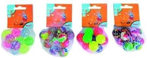 Simba 107358168-10 Sprungbälle im Netz, 3-sort., es Wird nur EIN Artikel geliefert, 28mm, ab 3 Jahren