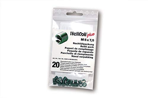 Gewindeeinsatz- Set 10- bzw. 20-teilig 1,5×d M5 HELICOIL