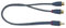 AIV Y-Cinchkabel Cosmic 1x Stecker / 2x Buchse - 0,3m