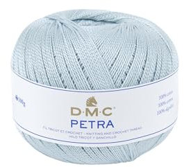 DMC - Petra, Häkel- und Strickgarn | 100% Baumwolle - Ideal für Kleidung, Babykleidung und Wohnaccessoires | 100 Gr
