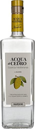 NARDINI - Acqua di Cedro - Liqueur à base de Grappa - 29 % Alcool - Origine : Italie/Vénétie - Bouteille 70 cl