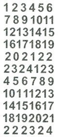 Rössler W-Peel Off Glitter-Sticker - 1 - 24 (2x), silber , Hersteller: Rössler