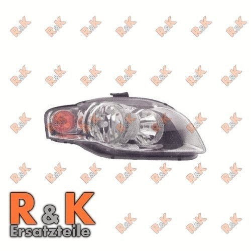 Prasco - AD0224903 - Audi - A4 - Mod. 10/04-11/07 - Scheinwerfer Rechts-H7+H7-Mit Lwr-Mit Motor-Gelber Blinker