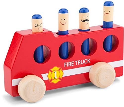 New Classic Toys - Holzspielwaren Spiel Fahrzeug, Balance Spiel