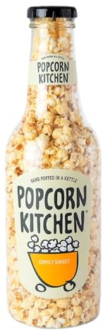 Popcorn Kitchen - Popcorn Inside a Giant Moneybox Bottle, 51cm tall, Vegan, Gluten Free (550g, Sweet)