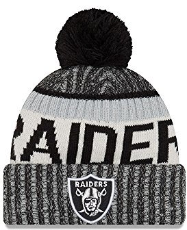 New Era NFL Herren Strickmütze, Black, Einheitsgröße