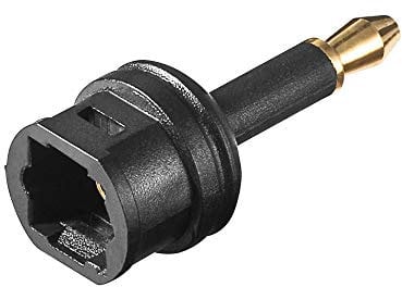 Audio Adapter Toslink Buchse auf 3.5mm optischer Stecker