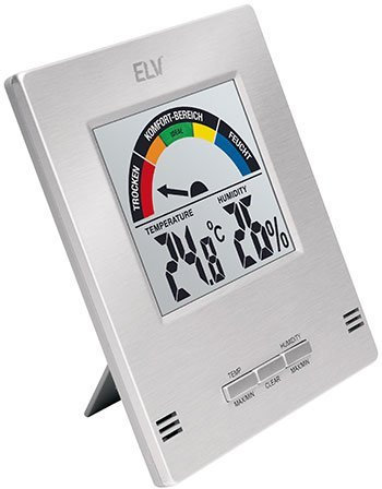ELV LCD-Klima-Komfort-Anzeige