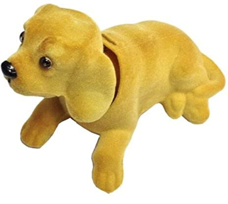 All Ride 871125202587 Dekoration Golden Retriever mit Kopf dondolante