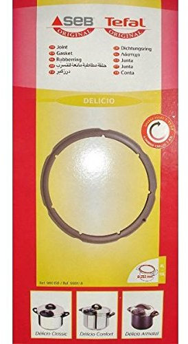 Joint de couvercle delicio 253 8-10l cocotte minute seb 424500