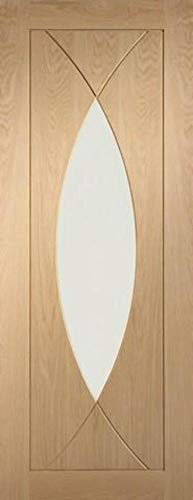 XL Joinery Internal Oak Pre-Finished Pesaro with Clear Glass Door