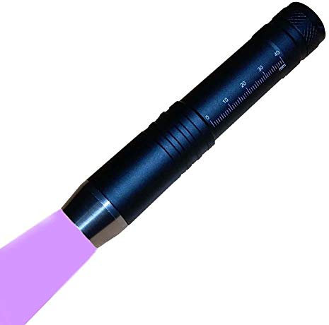Linternas LED UV 3 en 1, Luces ultravioletas, Joyas, Piedras Preciosas, Jade, Luces de inspección de Corriente de Gema, autenticación de Corriente 18650