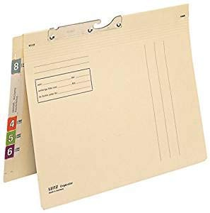 LEITZ Pendelhefter Orgacolor, A4, mit Schlauchheftung 50 Stück