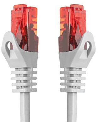 BIGtec 20m Gigabit Ethernet LAN Kabel Netzwerkkabel weiß weiss