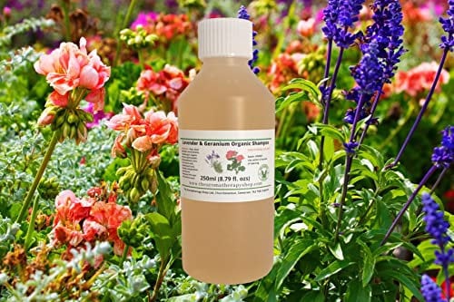 Lavender and Geranium Organic Shampoo 250ml
