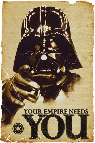 Poster Star Wars - empire needs you - Größe 61 x 91,5 cm - Maxiposter