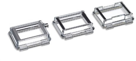GoPro Slim Case Backdoor Sportelli per BacPac, Nero/Antracite