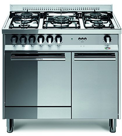 Lofra M85E/C Cucina a Gas, Acciaio 18/10