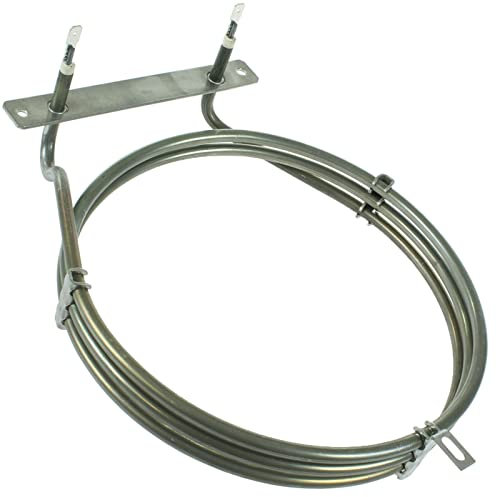SPARES2GO Heater Element for Zanussi Fan Oven/Cookers (2500w) - Fitment List A