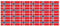 INDIGOS UG - Mini Aufkleber Set - Pack glatt - 33x20mm - selbstklebender Sticker - Norwegen - Flagge - Banner - Standarte fürs Auto, Büro, zu Hause und die Schule - 24 Stück - für Auto, Laptop
