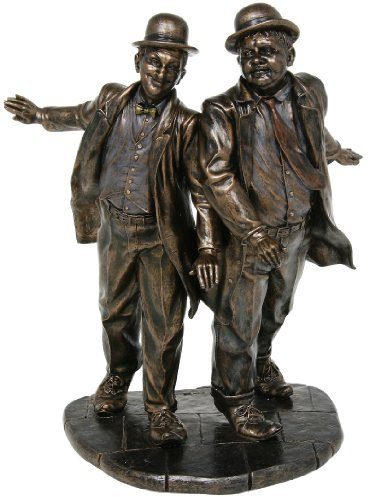Bronze Laurel & Hardy Figurine nach Studio -Sammlung