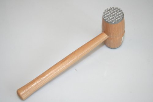 Marteau à viande en bois avec tête en métal ref 22001