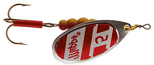 Mepps Aglia Spinner Silver/Red-White #514g, 1 Stück