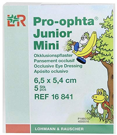 PRO-OPHTA Junior mini Okklusionspflaster 5 St