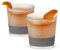 Host Freeze Cooling Cups for Whiskey, Bourbon, and Scotch, Freezer Gel Chiller Double Wall Tumblers 9 oz (266ml), Set of 2, Grey