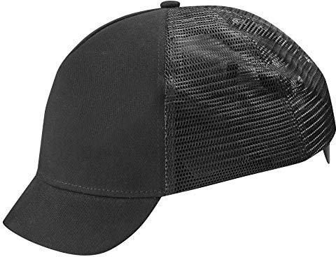 Uvex U-Cap Vent Anstoßkappe - Kurzer Schirm - Schwarz - 55-59 cm 55-59 cm