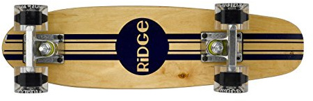 Ridge Retro Skateboard Mini Cruiser, klar, 22 Zoll, WPB-22