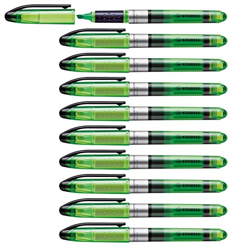 STABILO - Textmarker - NAVIGATOR | 10er Pack, grün
