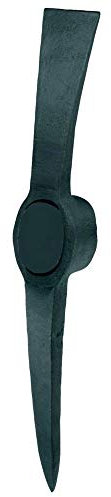 Ideal Kreuzhacke 3,5kg aus Stahl, Schwarz, 59.5 x 7 x 6.5 cm