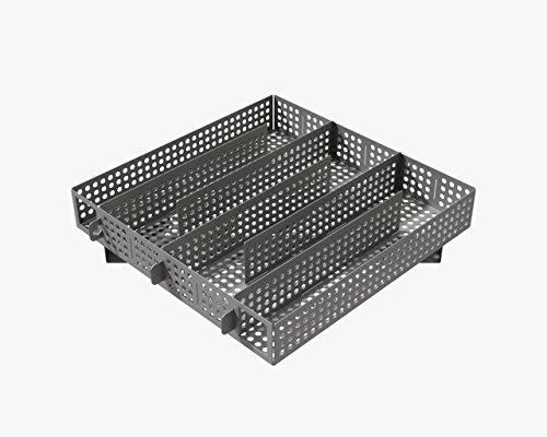 Jaeger-Sparbrand Gr. 4, 6in1, Edelstahl, verstellbar, Kaltraucherzeuger, Cold Smoke Generator, Food Smoker, Meat Smoker, für Grills, BBQ, Räucheröfen, GB-geschütz