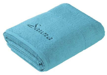 frottana Pearl Saunatuch 80 x 200 cm aus 100% Baumwolle, ocean